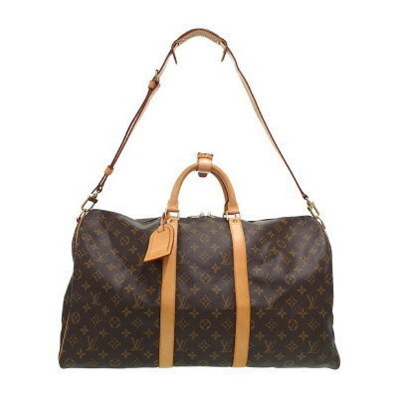 Louis Vuitton Monogram Keepall Bandouliere Bag - Picture 1 of 8